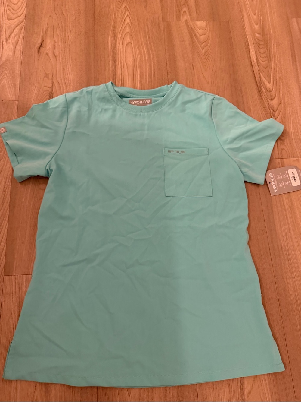 Hypothesis Teal scrub set